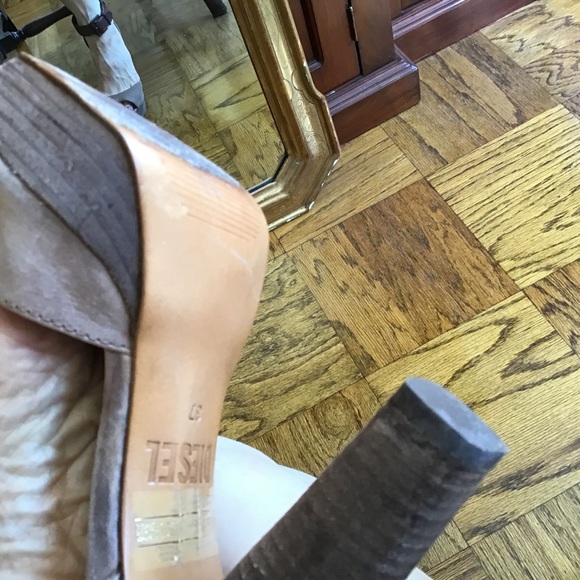 Diesel Distressed Leather Ankle Strap Sandals Sz 7 - Picture 7 of 14